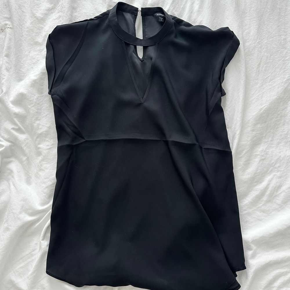 Elegant Black Women's Top